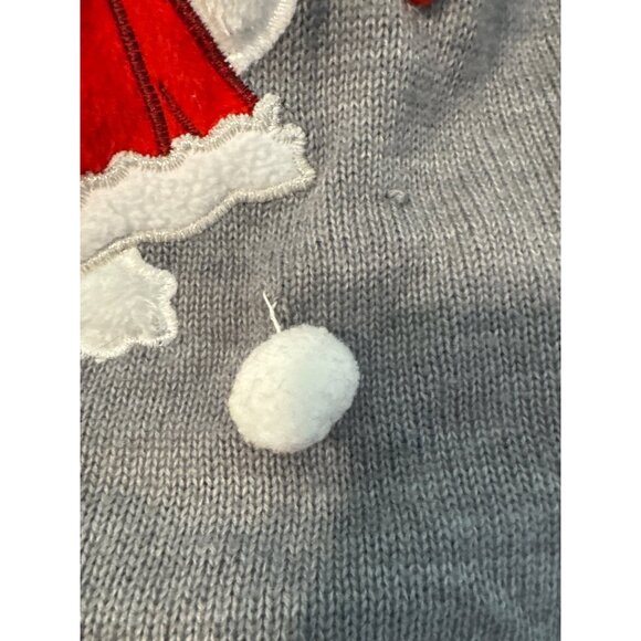 Holiday Time 2X 20W/22W Santa Kitty Sweater Not Ugly - Picture 4 of 7